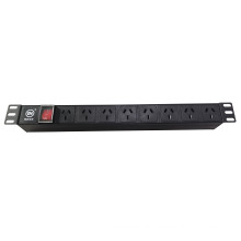 Single-phase 10A 8 outlet Australia type Rack pdu antminer mining PDU